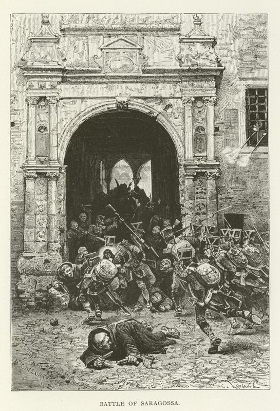 Bataille de Saragosse - American School