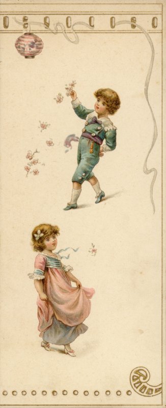 Garçon et fille dansant - American School