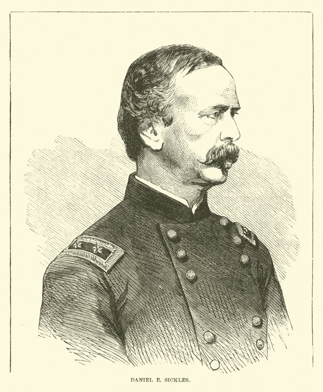 Daniel E Sickles, mai 1863 - American School