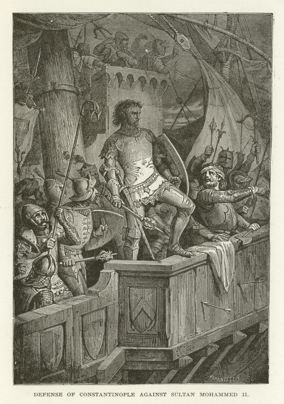 Défense de Constantinople contre le sultan Mohammed II - American School