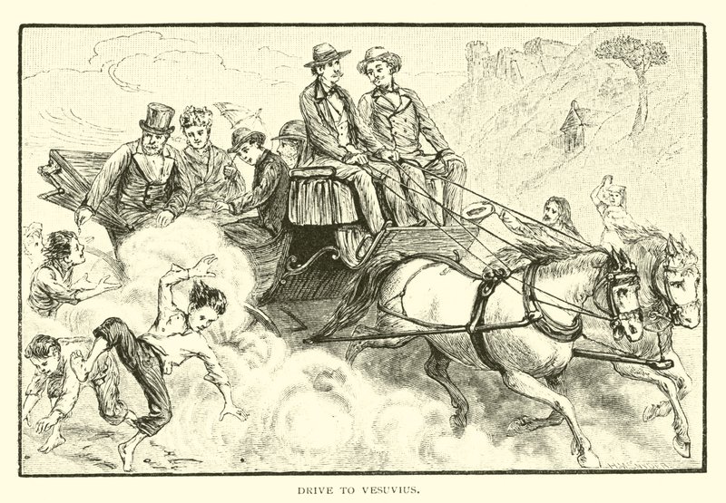 Excursion au Vésuve - American School