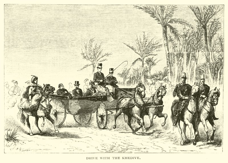 Promenade avec le Khédive - American School