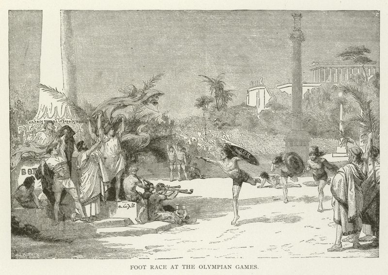 Course à pied aux Jeux olympiques - American School