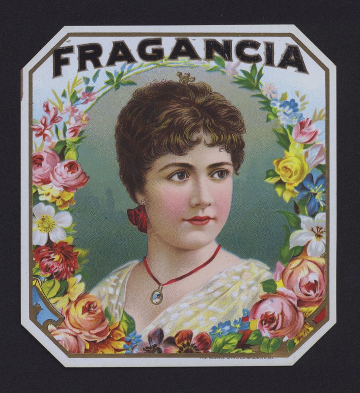 Fragancia, étiquette de cigare - American School