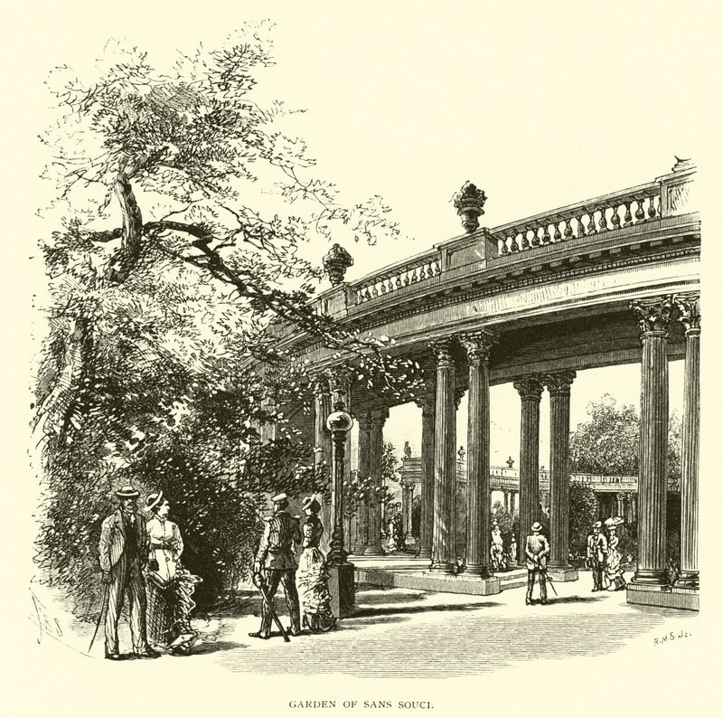Jardin de Sanssouci - American School