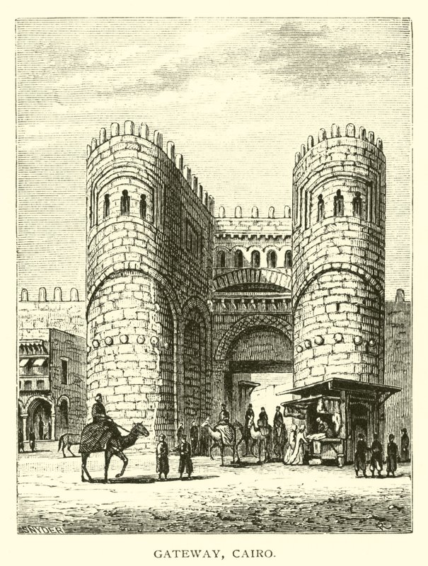 Porte, Le Caire - American School