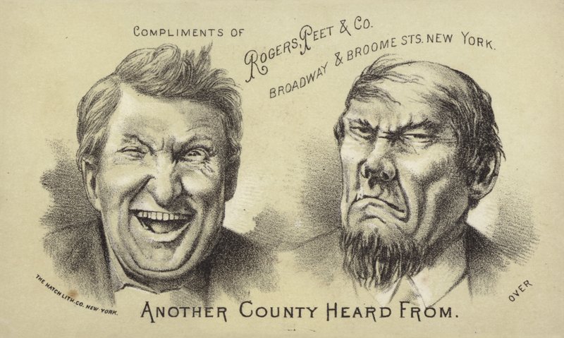 Homme heureux - Homme triste - American School