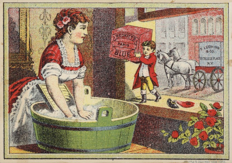 Dame lavant les mains - American School
