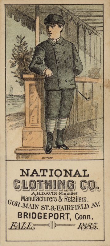 Homme en jodhpurs avec une canne - American School