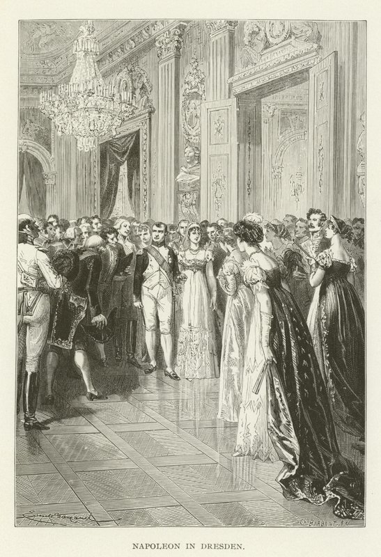Napoléon à Dresde - American School