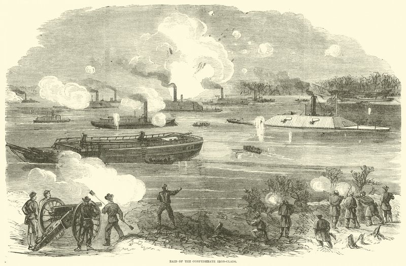 Raid des cuirassés confédérés, février 1865 - American School