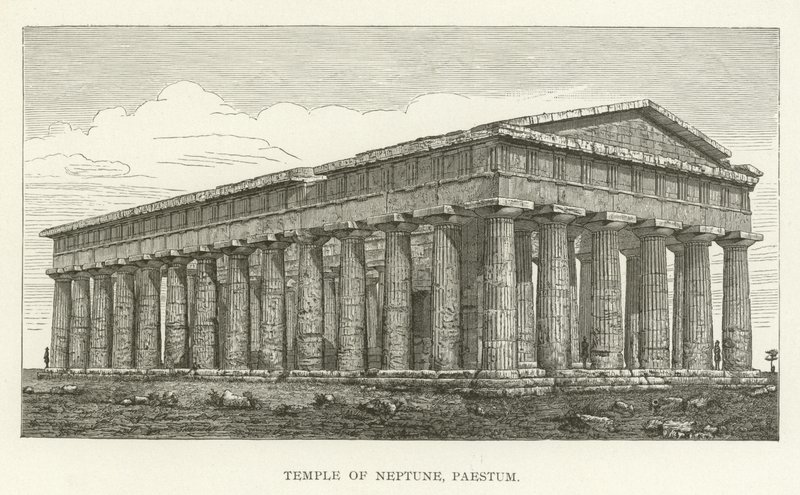 Temple de Neptune, Paestum - American School