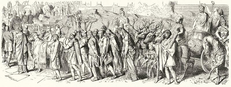 Triomphes, procession triomphale de l