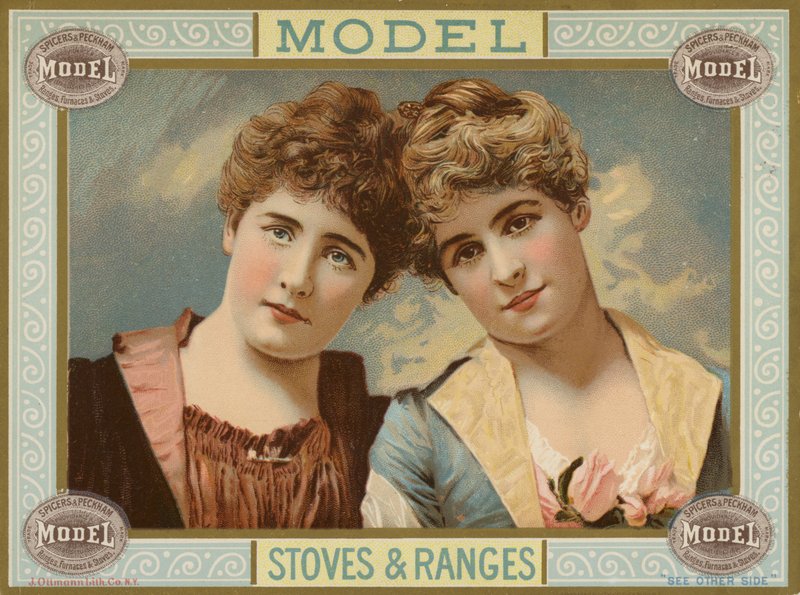 Deux dames ensemble - American School
