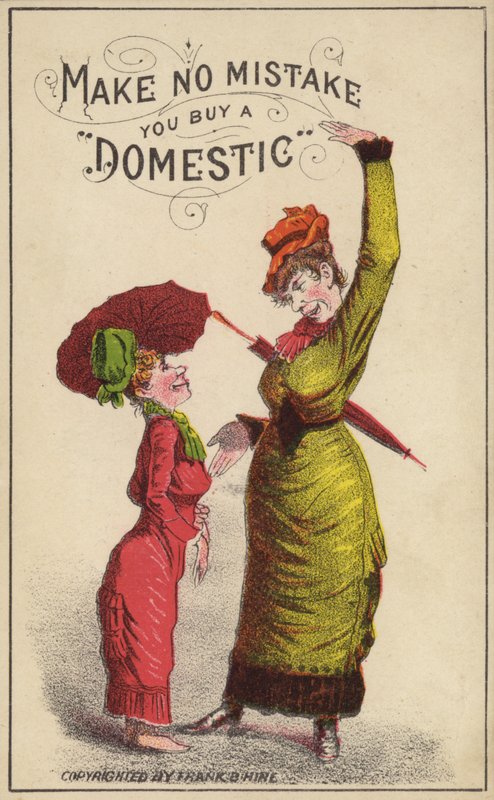 Deux femmes parlant - American School