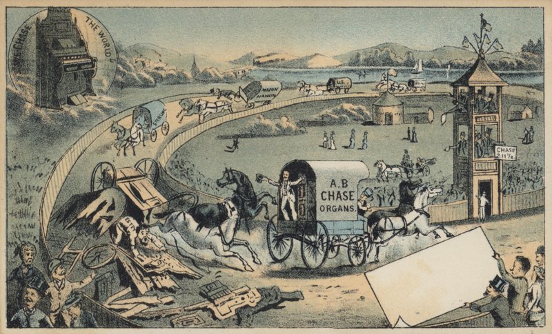 Course de chariots - American School