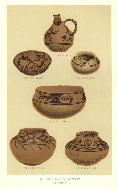 Poterie Zuni - American School