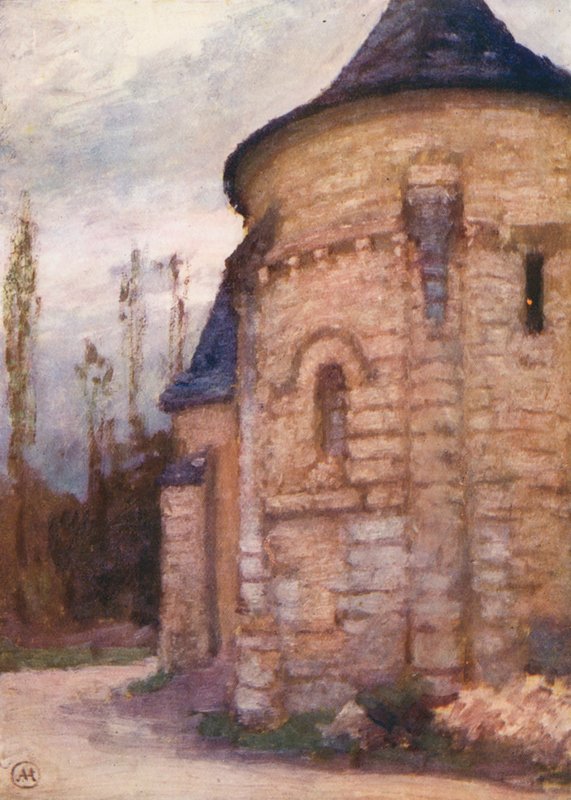 Vieille église de Cravant - Amy B. Atkinson
