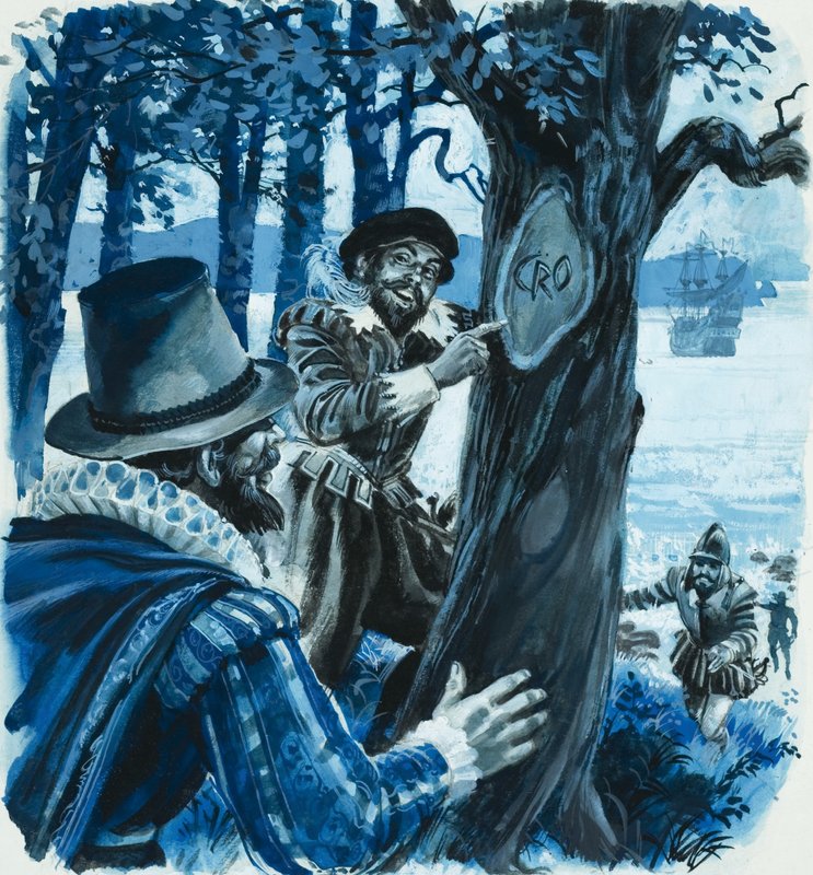 Initiales sur un arbre - Andrew Howat
