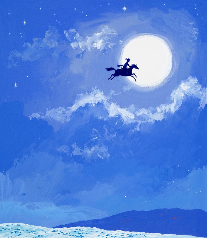 Cheval magique - Angus McBride