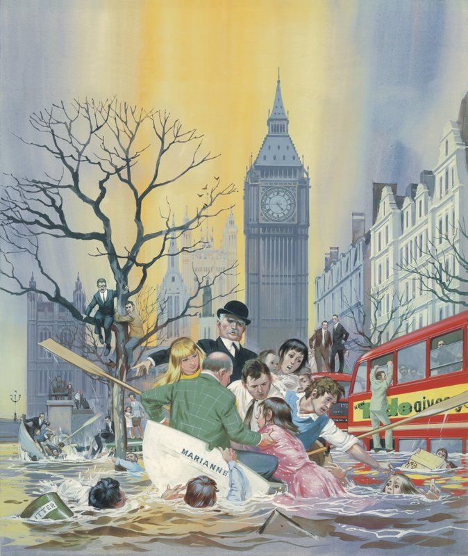Inondation de la Tamise - Angus McBride