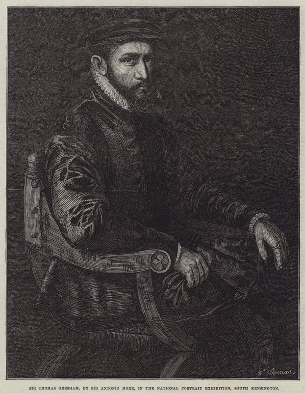 Sir Thomas Gresham - Anthonis van Dashorst Mor