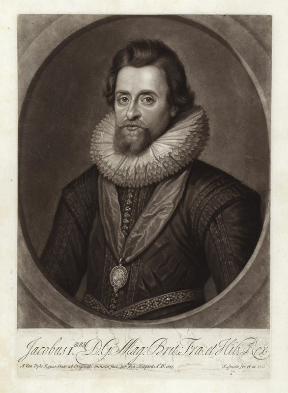 Portrait du roi Jacques Ier - Anthony van Dyck