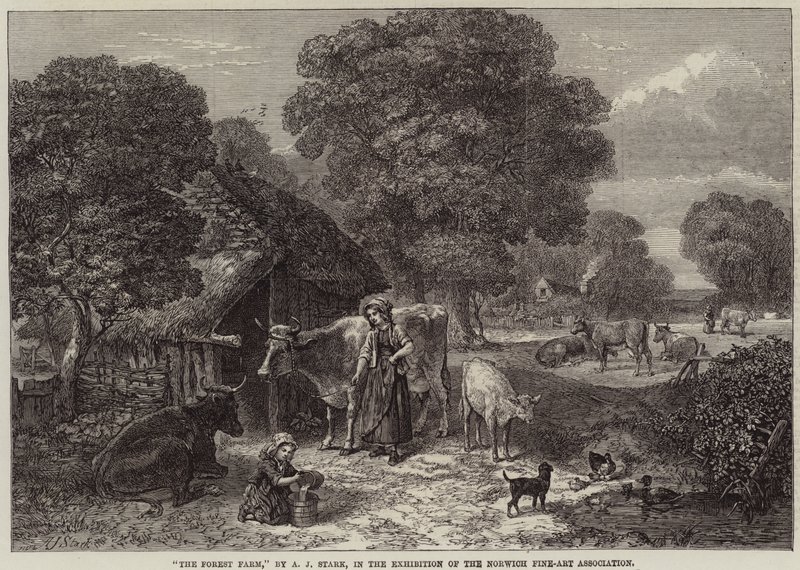 La ferme forestière - Arthur J. Stark