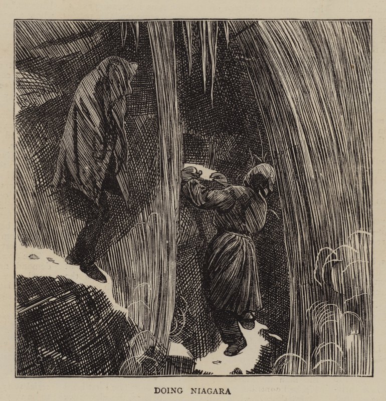 Faire Niagara - Arthur Boyd Houghton