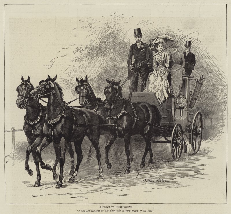 Une promenade à Hurlingham - Arthur Hopkins