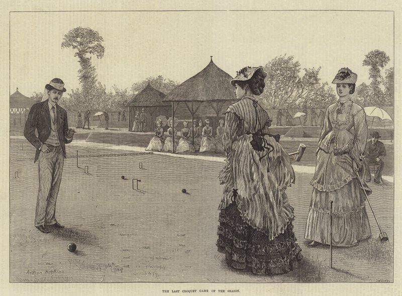 Le dernier jeu de croquet de la saison - Arthur Hopkins