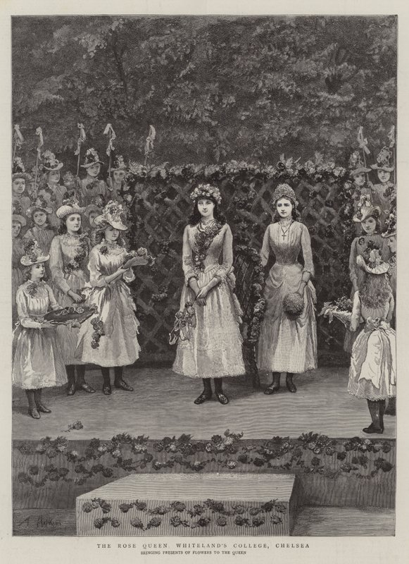 La Reine des Roses, Whiteland