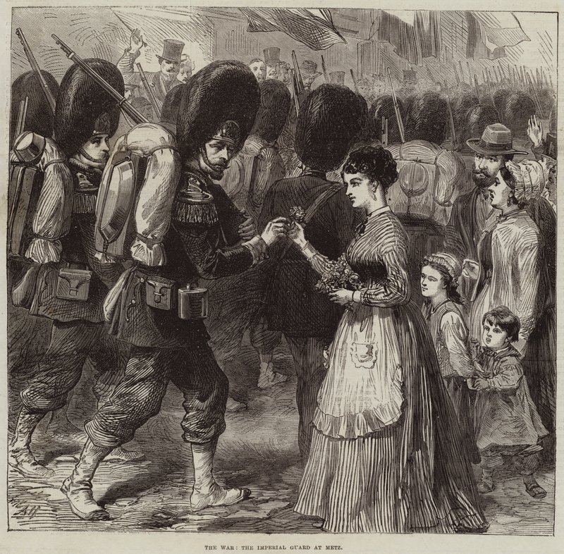 La guerre, la garde impériale à Metz - Arthur Hopkins