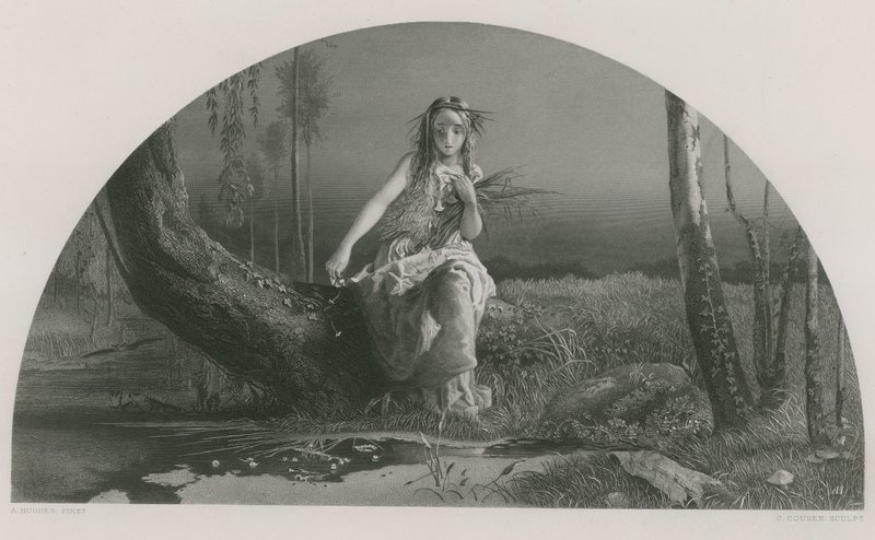 Ophelia, Hamlet - Arthur Hughes