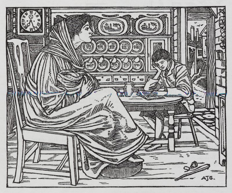 Hans Christian Andersen : Petit Tuk - Arthur Joseph Gaskin