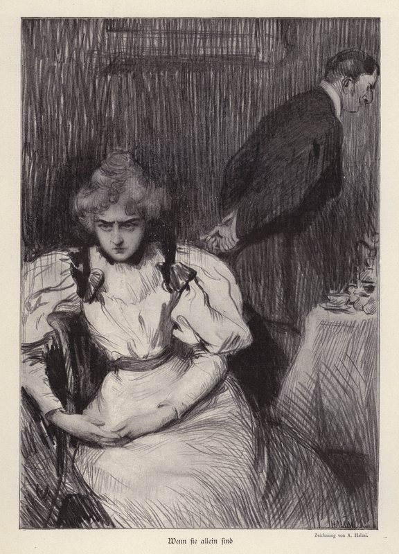 Quand elle est seule - Arthur Lajos Halmi