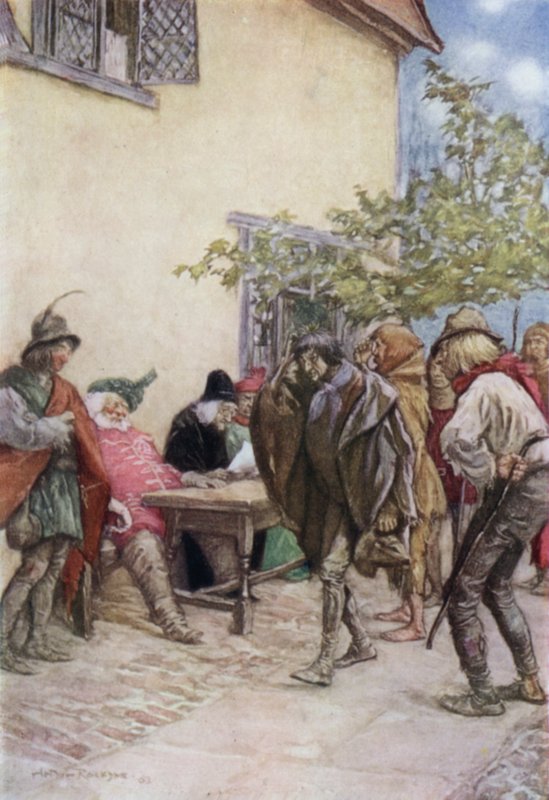 Le Roi Henri IV, Partie 2 - Arthur Rackham