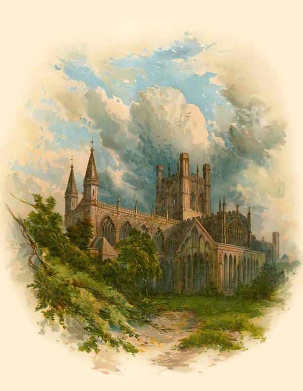 Cathédrale de Chester, nord-est - Arthur Wilde Parsons