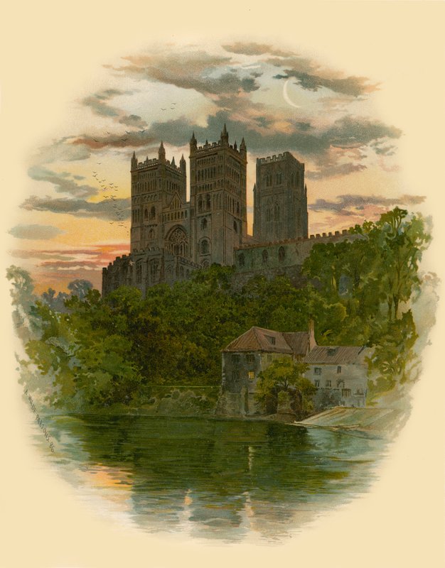 Cathédrale de Durham, façade ouest - Arthur Wilde Parsons