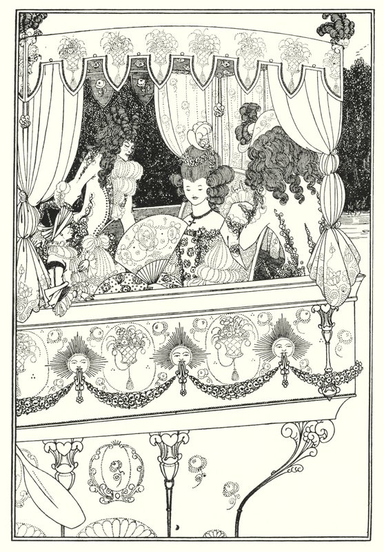 La Barge - Aubrey Beardsley