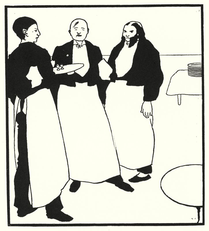 Garçons de café - Aubrey (after) Beardsley