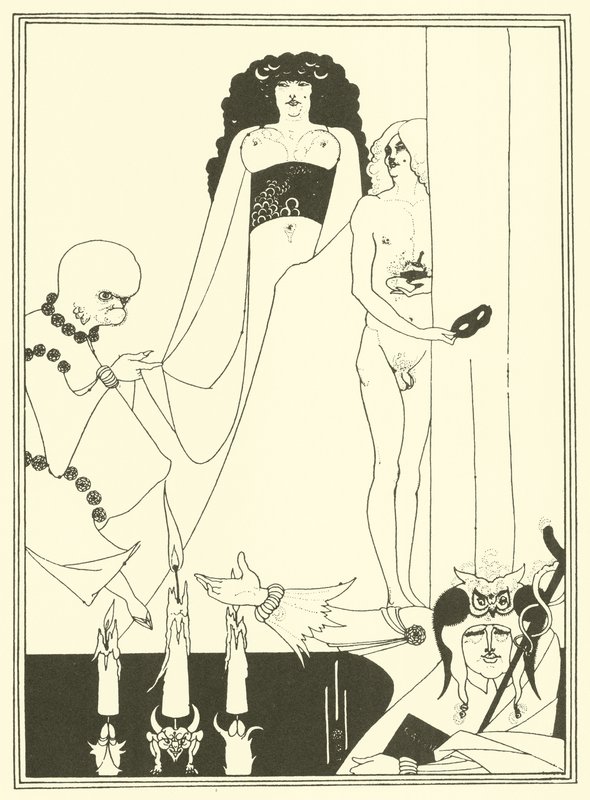 Hérodiade (lithographie) - Aubrey (after) Beardsley