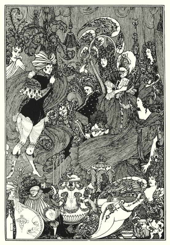 La caverne de la rate (gravure) - Aubrey (after) Beardsley