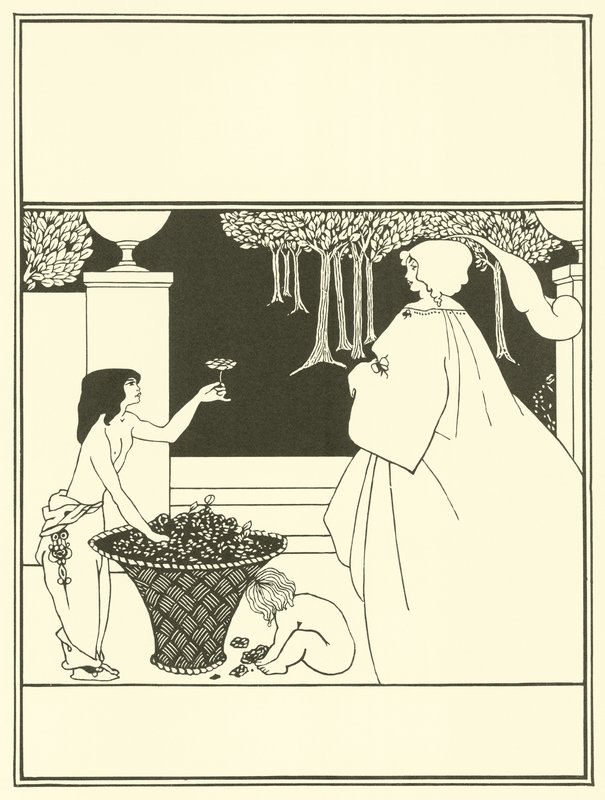 Conception de couverture, The Yellow Book - Aubrey Beardsley