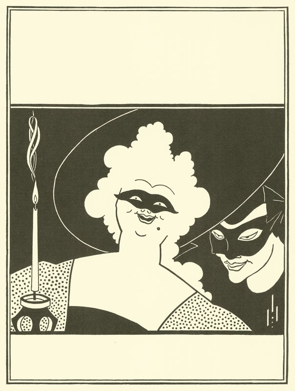 Conception de couverture, Le Livre Jaune - Aubrey Beardsley