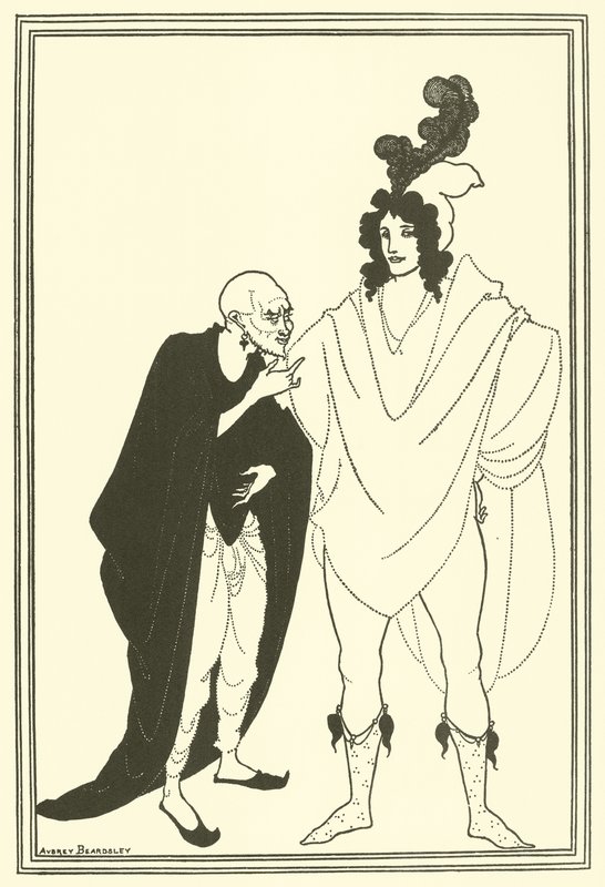 Examen du Héraut - Aubrey Beardsley