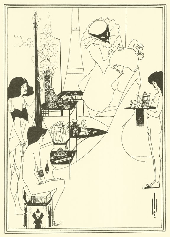 La toilette de Salomé - Aubrey Beardsley