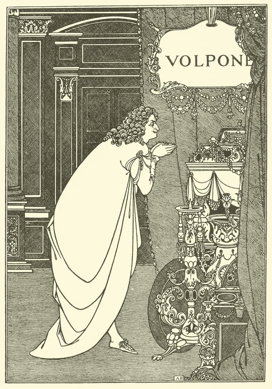 Volpone - Aubrey Beardsley