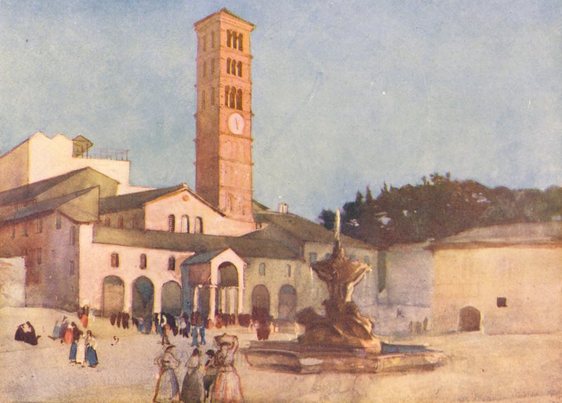 Rome : Sta Maria in Cosmedin - Aubrey Waterfield