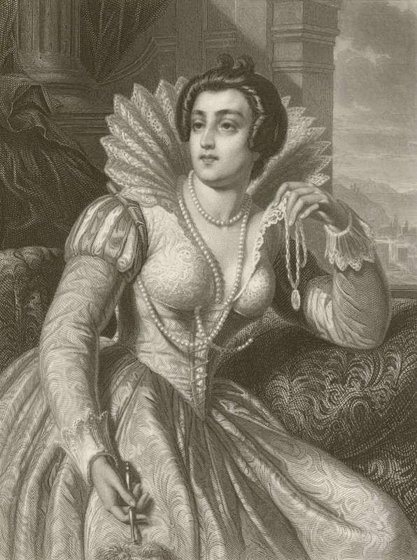Julia Imperiali (gravure) - August Friedrich Pecht